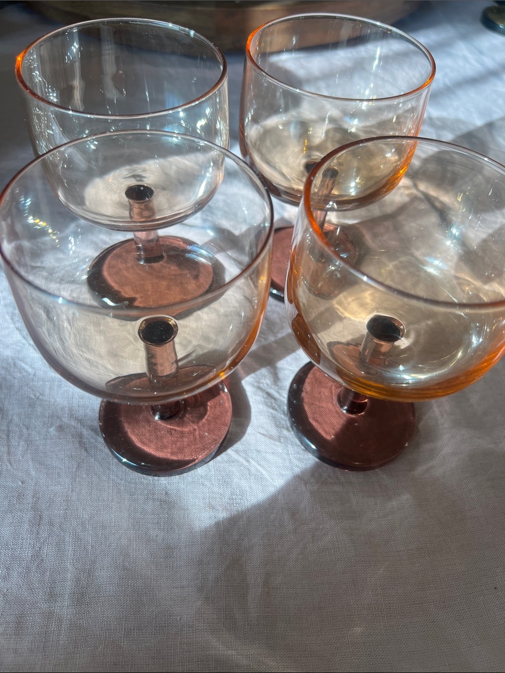 Our Place goblet wine glasses- Set of 4